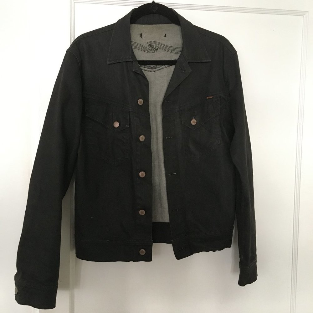 Nudie Jeans Black Denim Conny Jacket